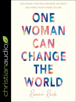 cover image of One Woman Can Change the World
